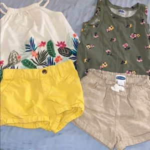 Toddler girls short sets